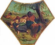 Eugene Delacroix Babylonische Gefangenschaft oil painting reproduction